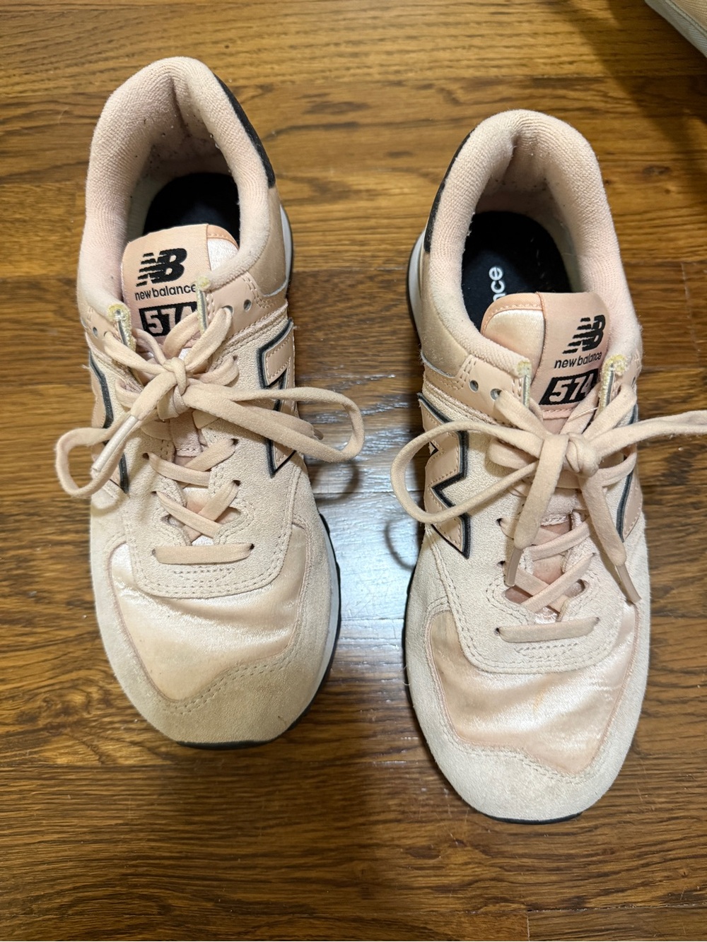 New Balance Women's Light Pink 574 Sneakers